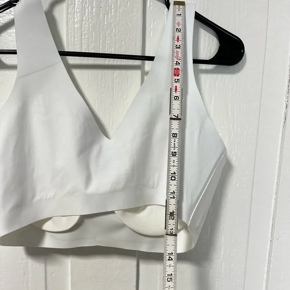 HoneyLove V Neck White seamless Bra padding with side support size 1X - Picture 6 of 7